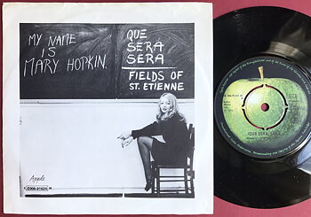 MARY HOPKIN - Que sera, sera 7" Swe PS 1970