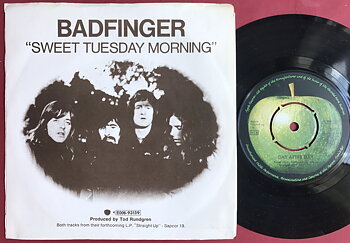 BADFINGER - Day after day 7" Swe PS 1972