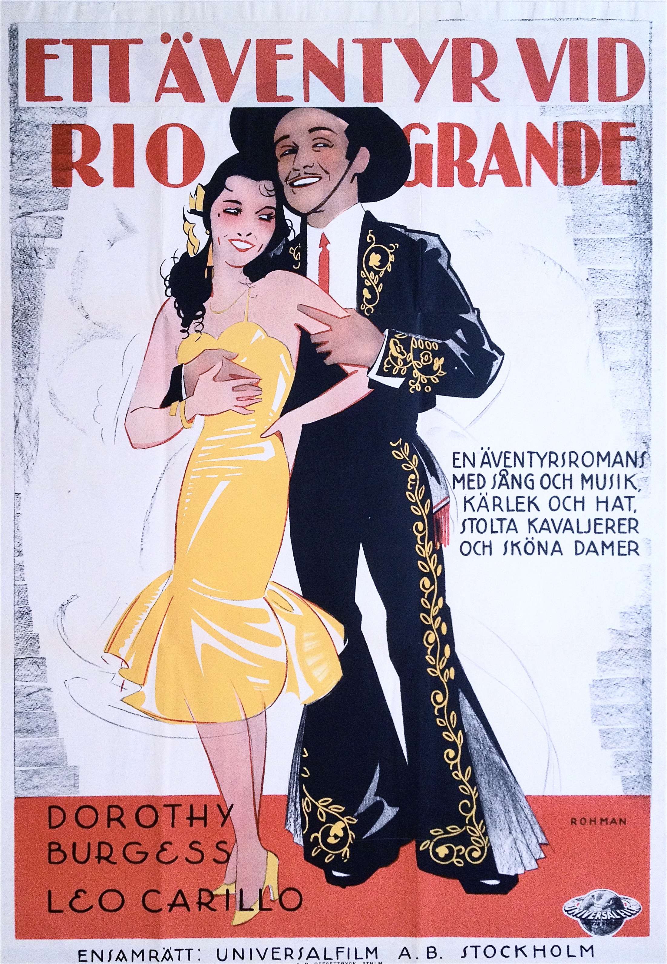 ETT ÄVENTYR VID RIO GRANDE (1931)