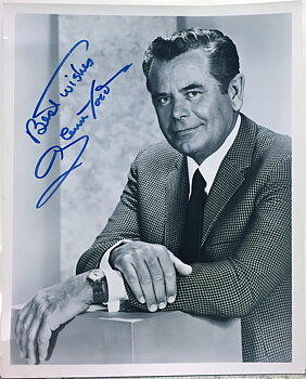 GLENN FORD - Real autograph on real photo!