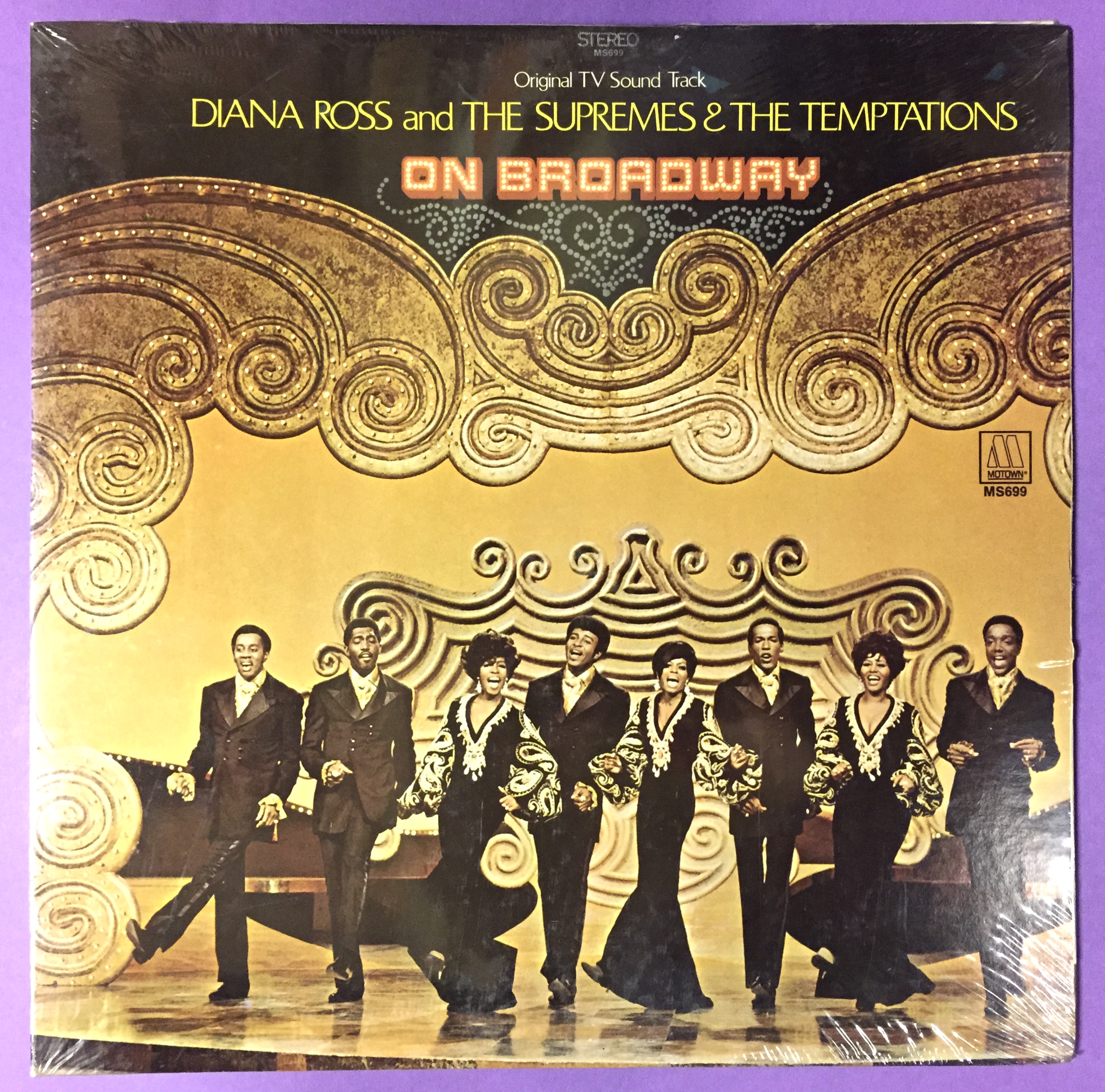 Nostalgipalatset DIANA ROSS SUPREMES  TEMPTATIONS On Broadway US-orig  LP 1969 STILL SEALED!