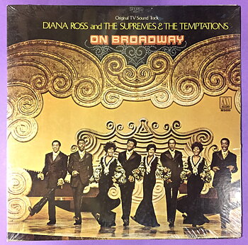 DIANA ROSS SUPREMES & TEMPTATIONS - On Broadway US-orig LP 1969 STILL SEALED!