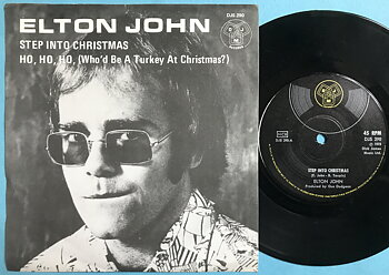 ELTON JOHN - Step into  christmas Swe PS 1973