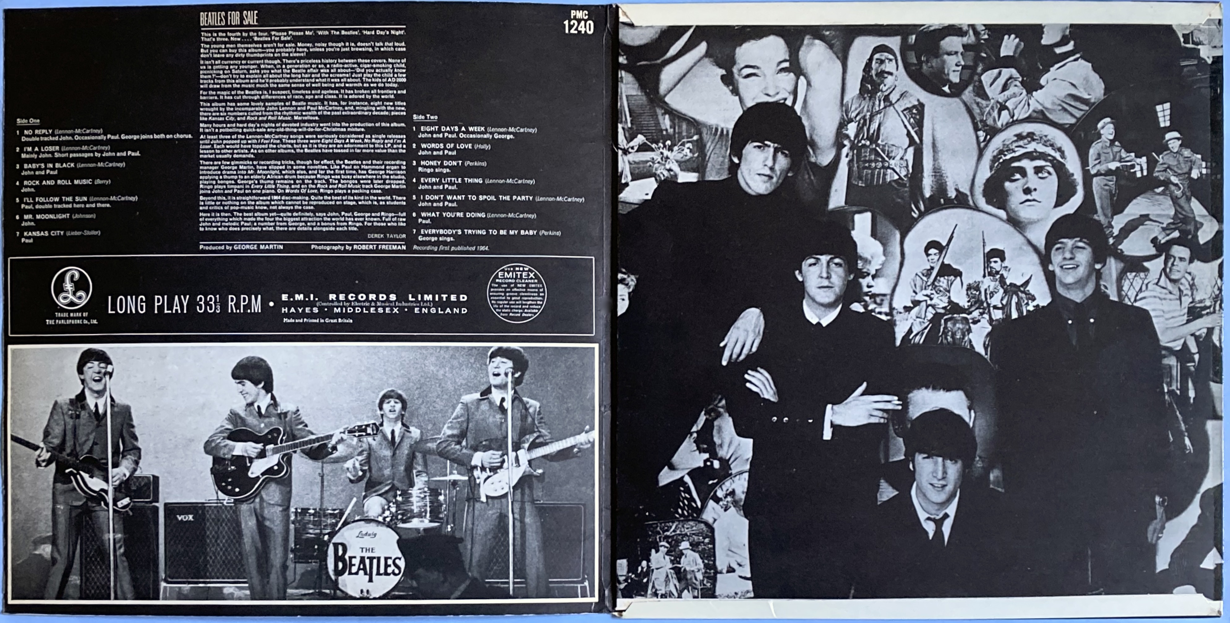 BEATLES - For sale UK-orig Mono LP 1964 - 3
