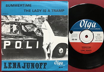 LENA JUNOFF - Summertime Swe PS 1967