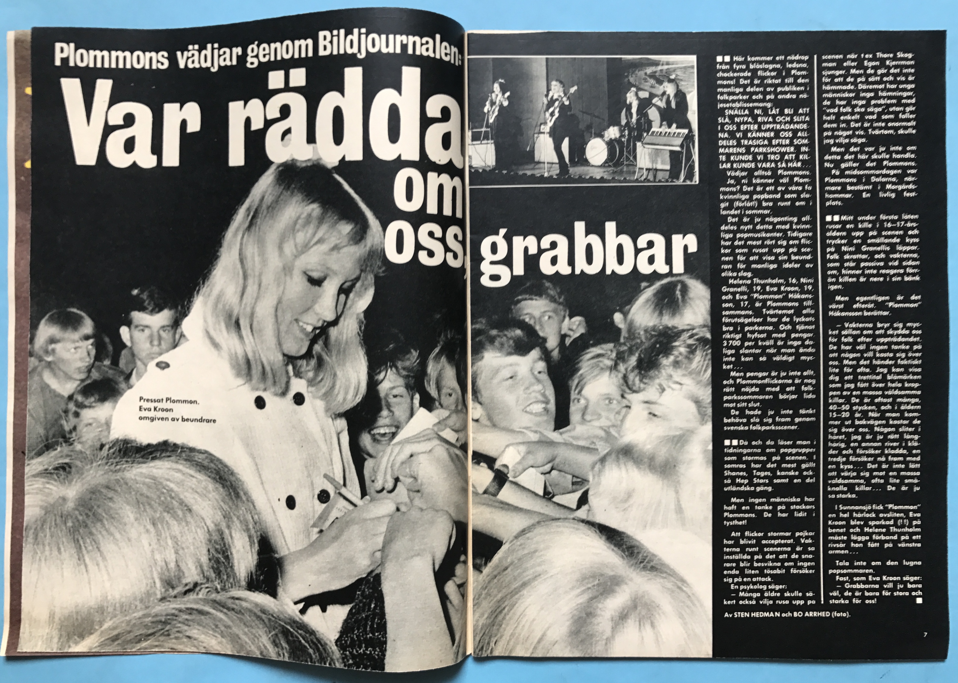 BILDJOURNALEN - nr 36 1966 med TOPPSKIVA FLEXI PS - 2