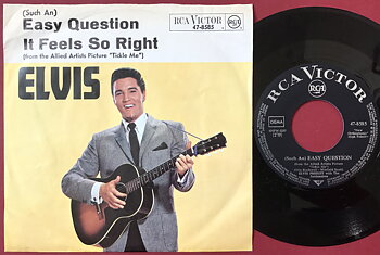 ELVIS PRESLEY - Easy question 7" Ger "Devil"&nbsp;PS 1965
