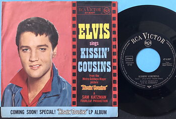 ELVIS PRESLEY - Kissin´ cousins 7" Ger PS 1964
