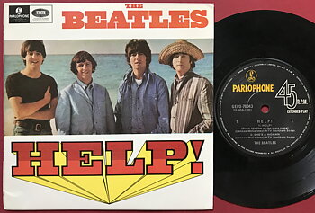 BEATLES - Help! +3 Australia EP 1965