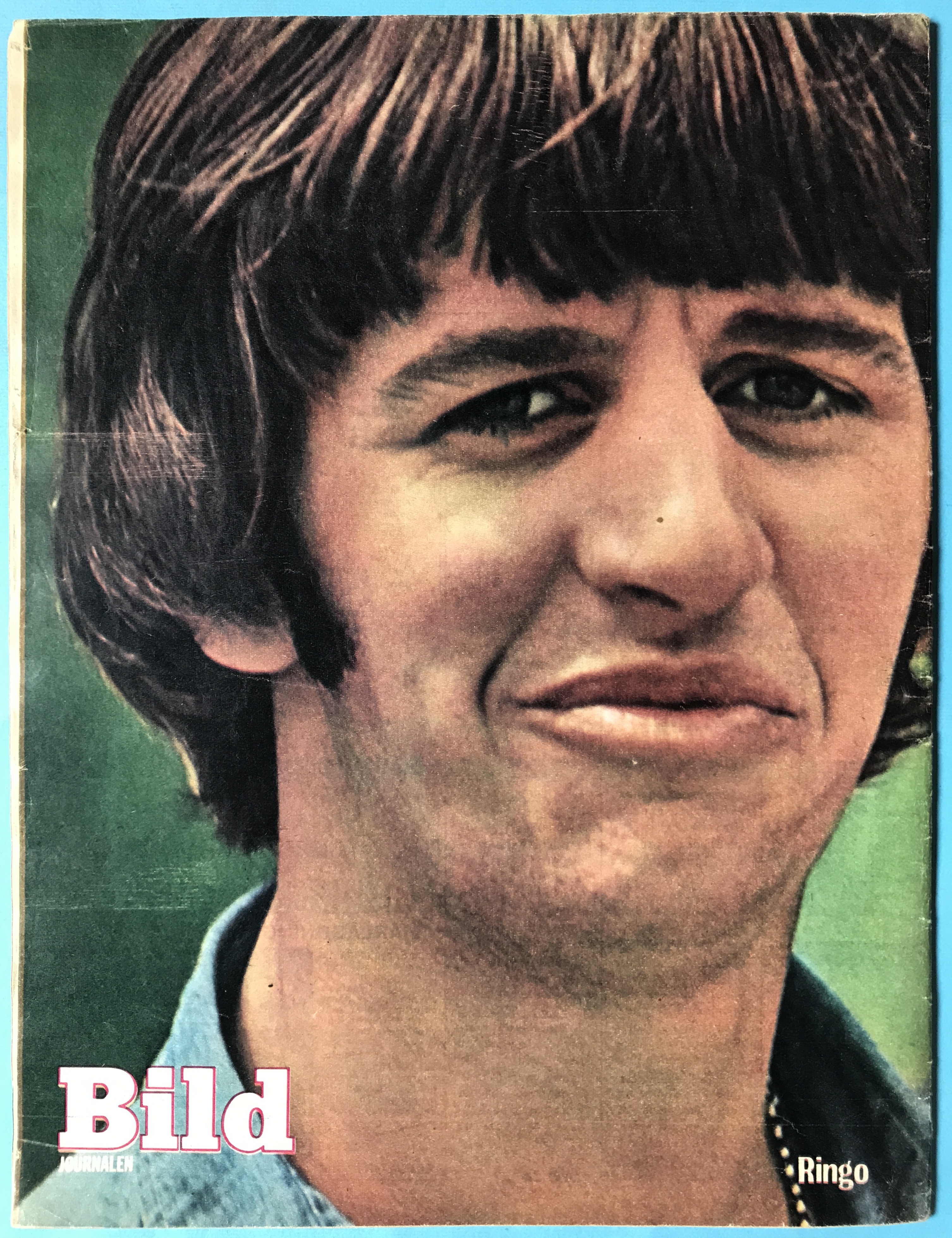 BILDJOURNALEN - nr 44 1966 BEATLES George & Ringo omslag - 2