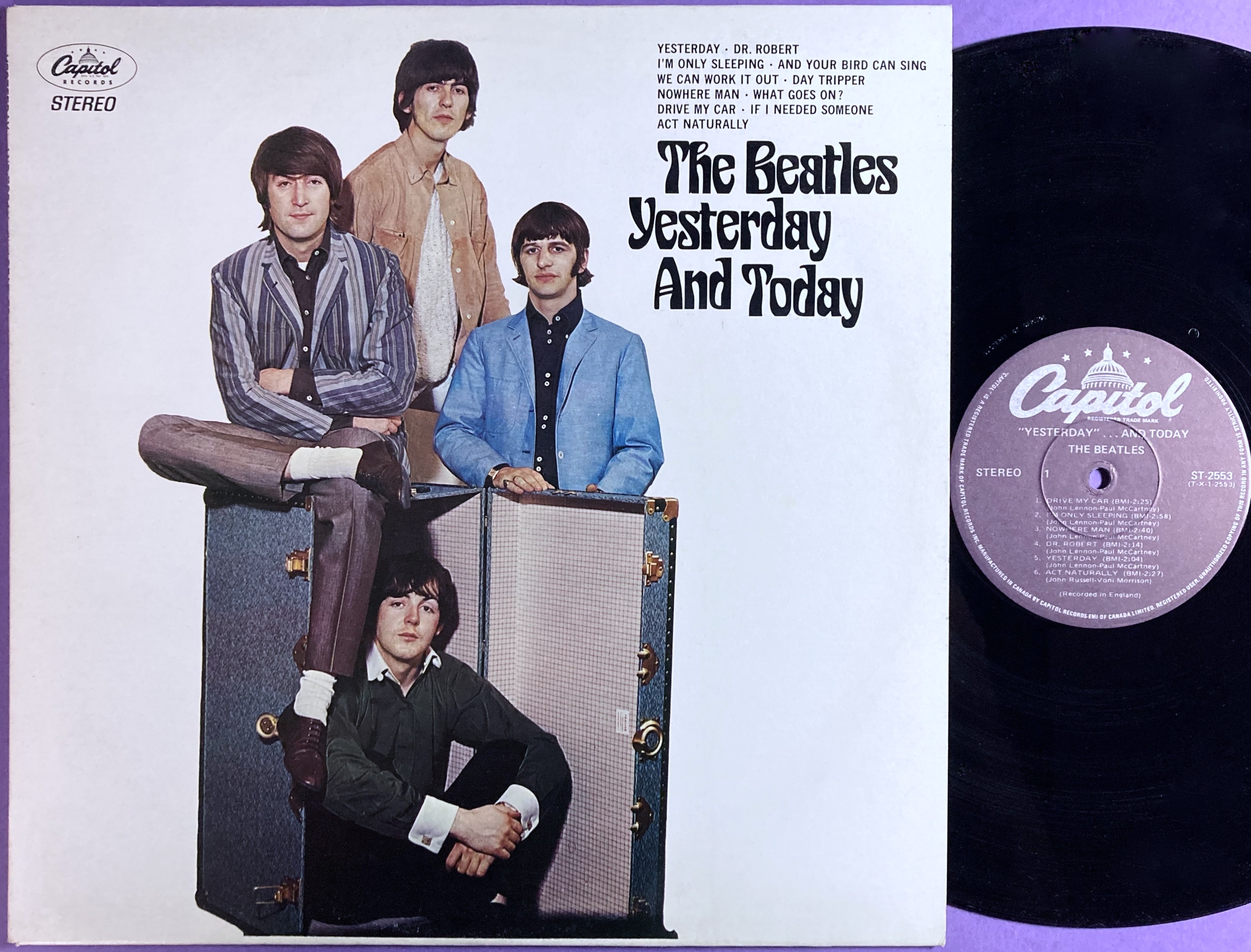BEATLES - Yesterday and today Can LP 1966