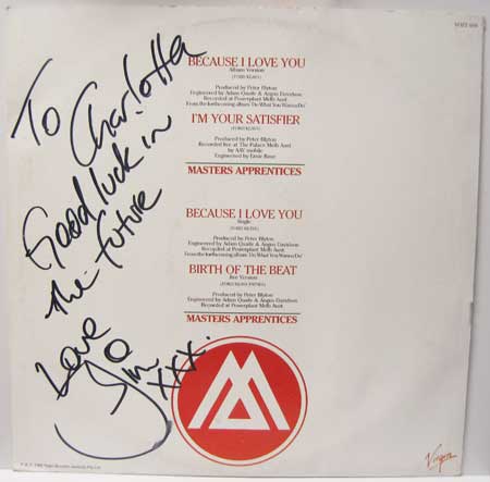 Keays, Jim - Because I Love You / 12" SIGNED! - 2