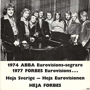 ABBA / FORBES 1977 Promo photo