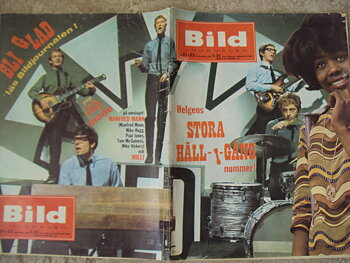 BILDJOURNALEN nr 51-52 1965 Manfred Mann + Millie omslag