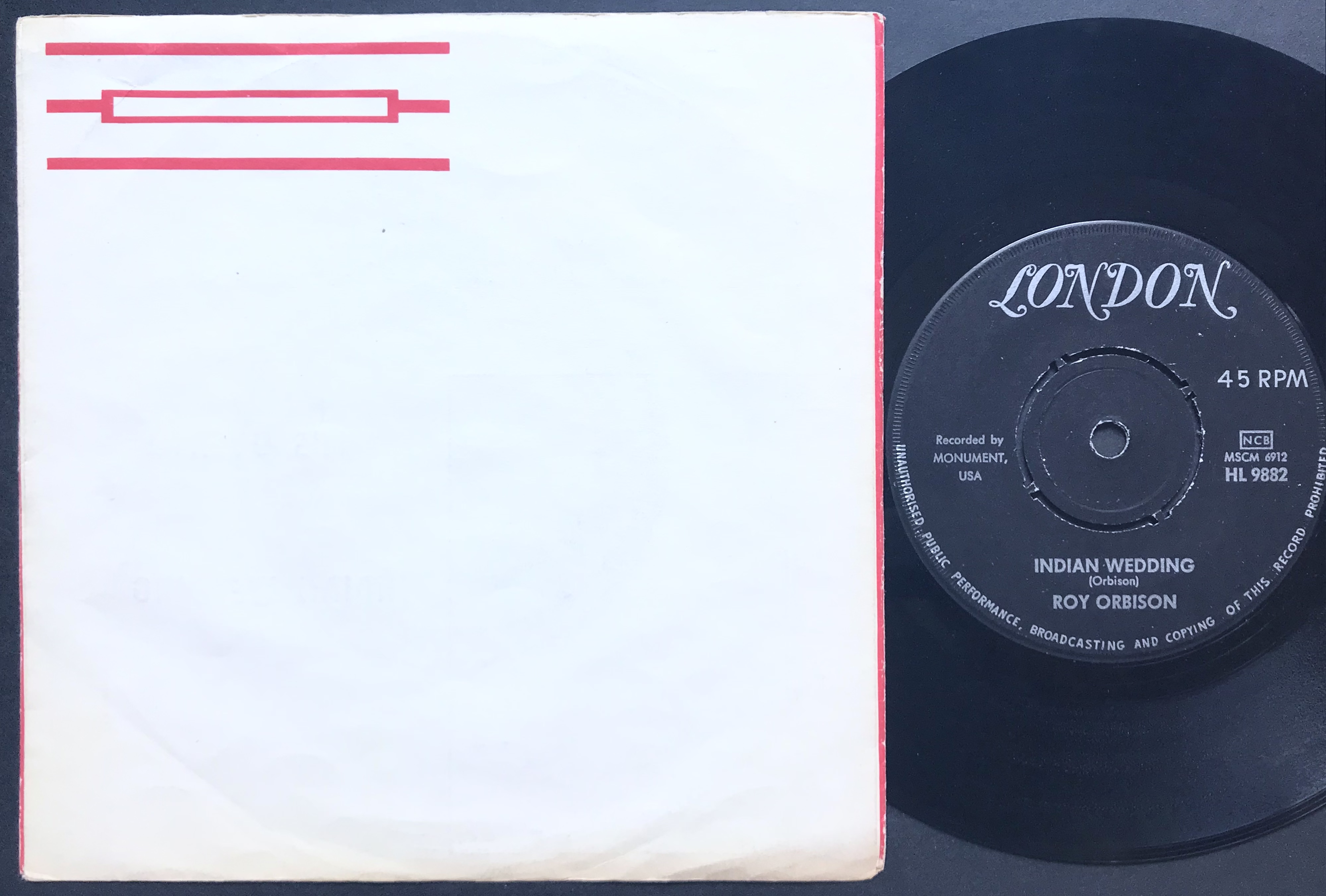 ROY ORBISON -  It´s over Swe PS 1963 - 2