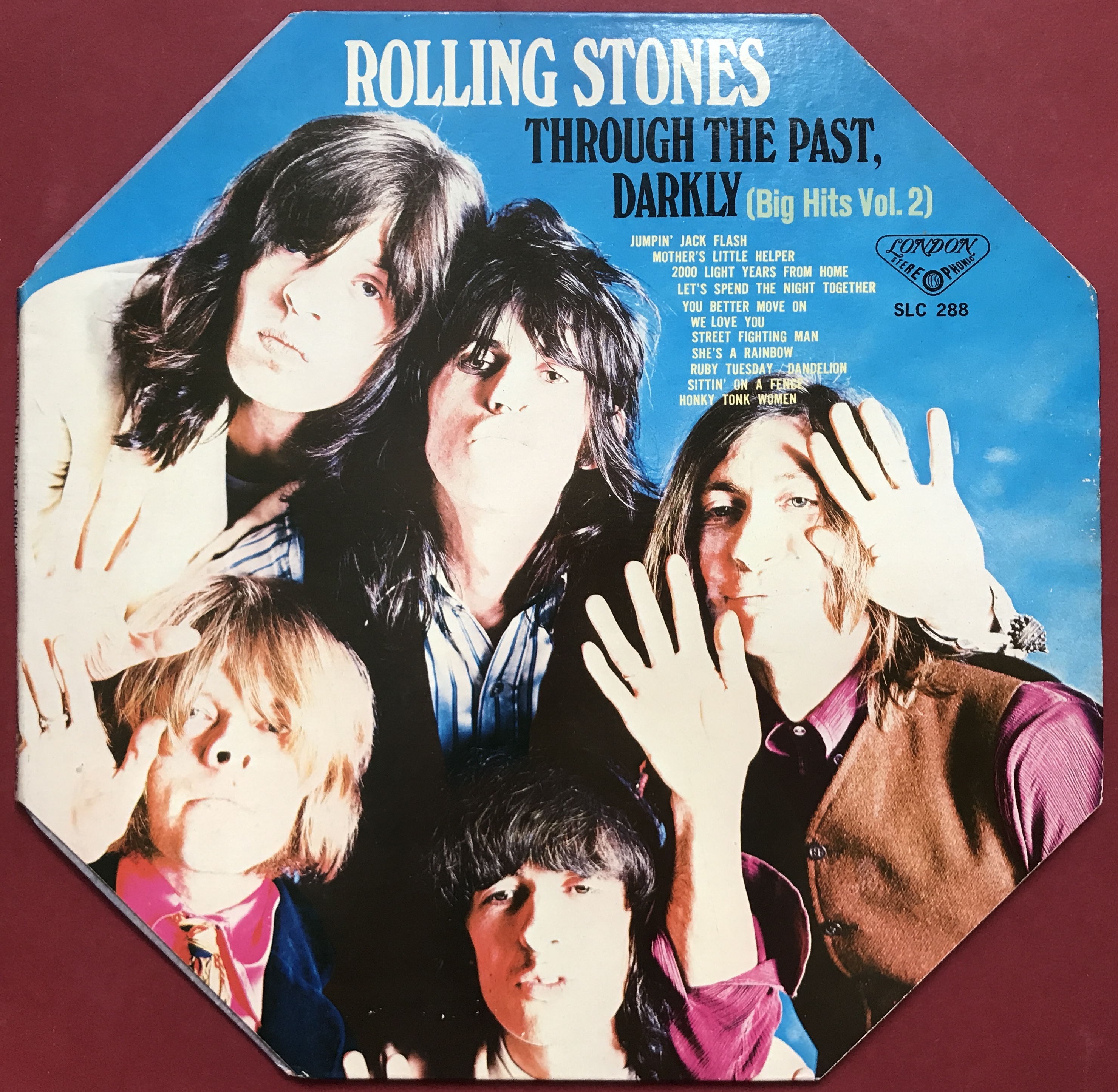ROLLING STONES - Through the past darkly Japan-orig LP 1969 - 4
