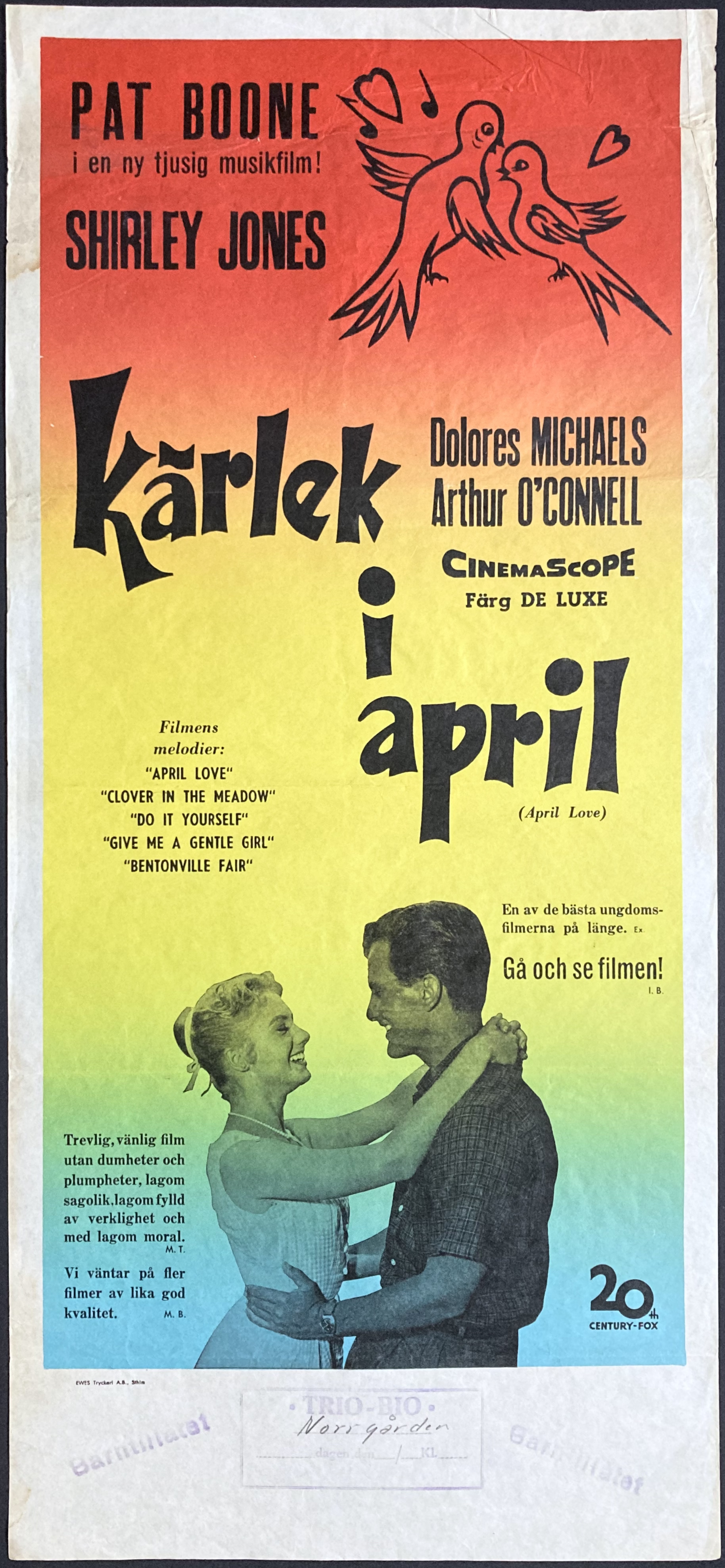APRIL LOVE (1957)