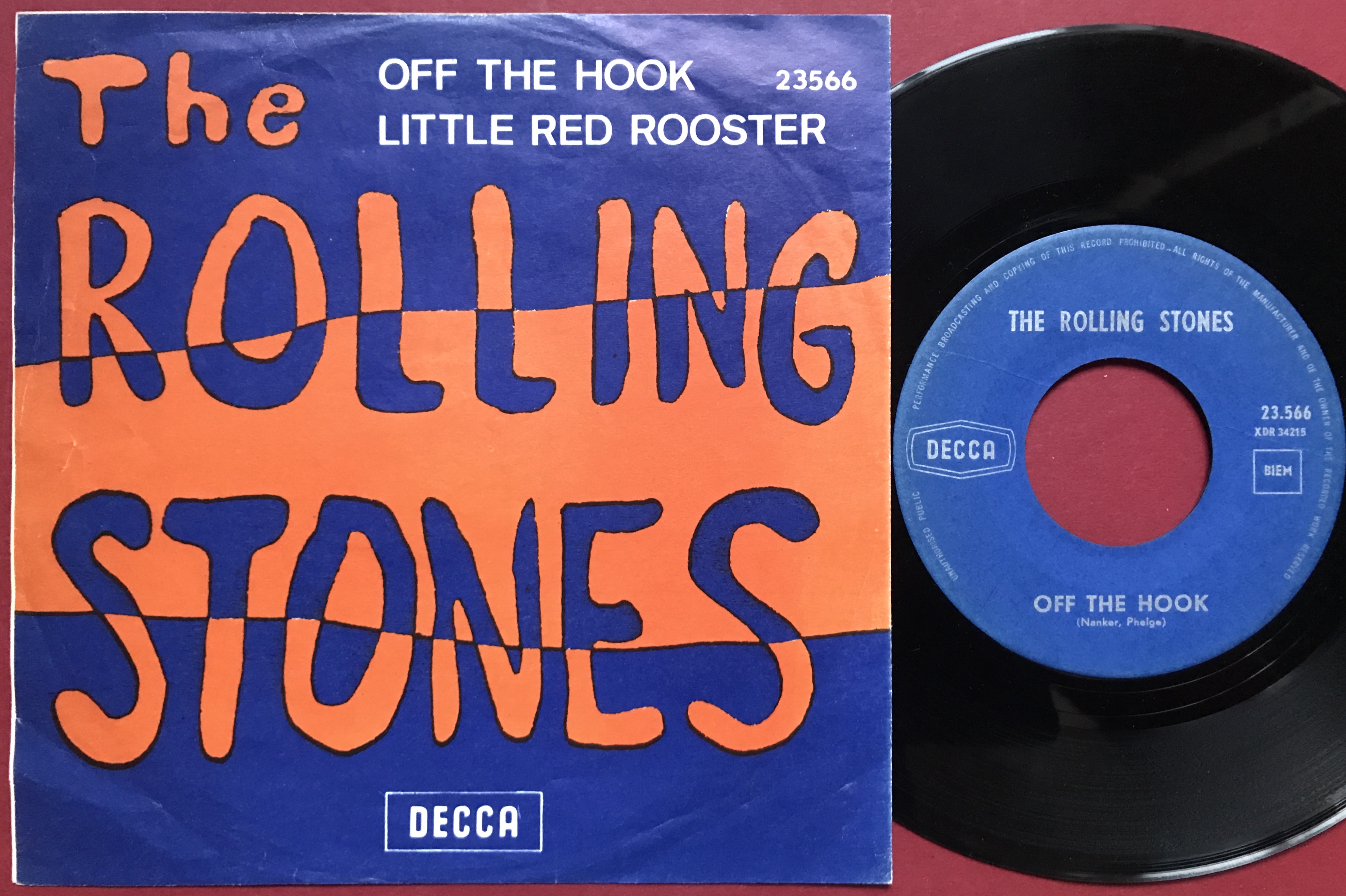 ROLLING STONES - Off the hook Belgium AS 1964 - 2