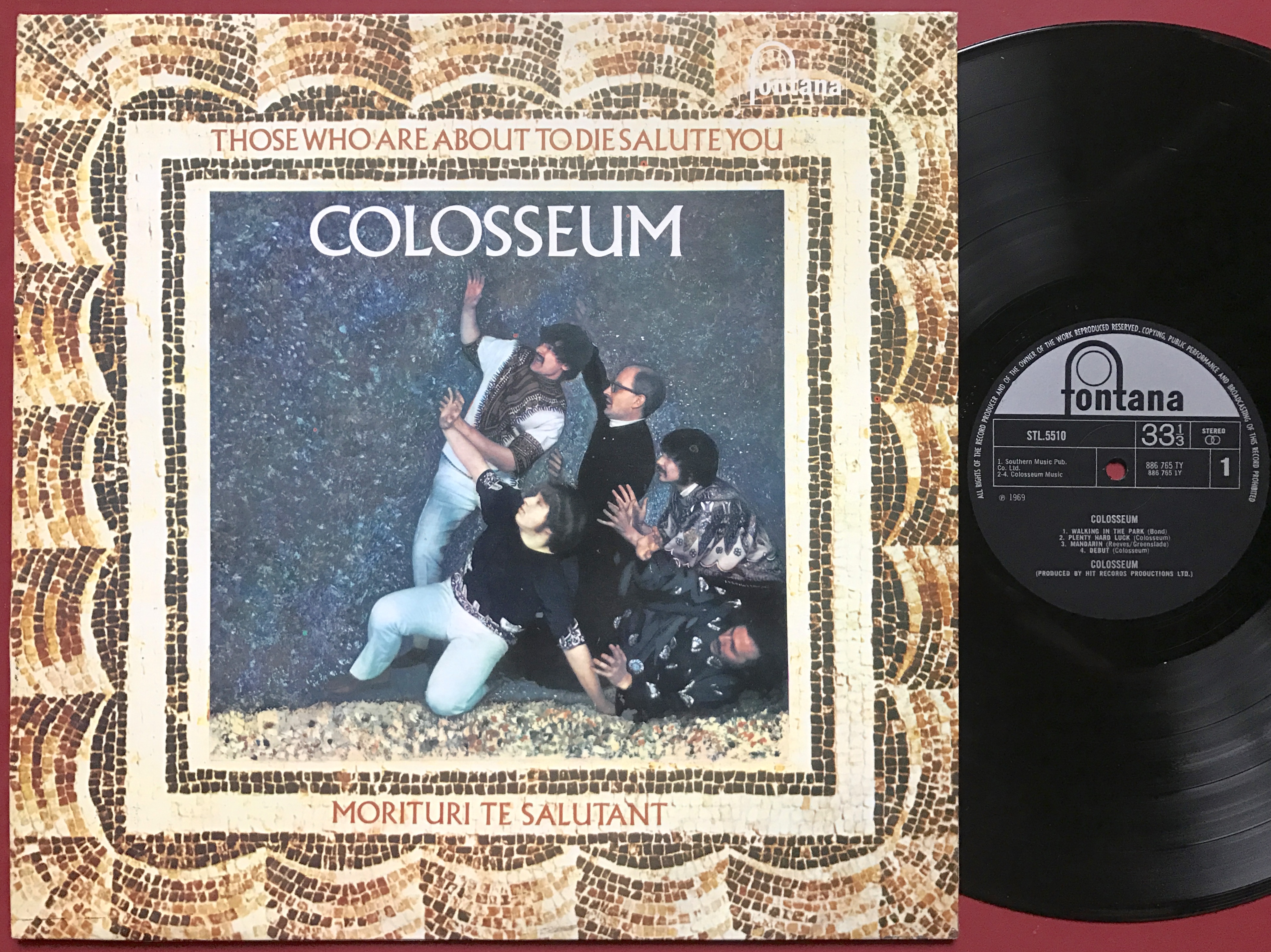 COLOSSEUM - Those who are about to die.. UK-orig LP 1969