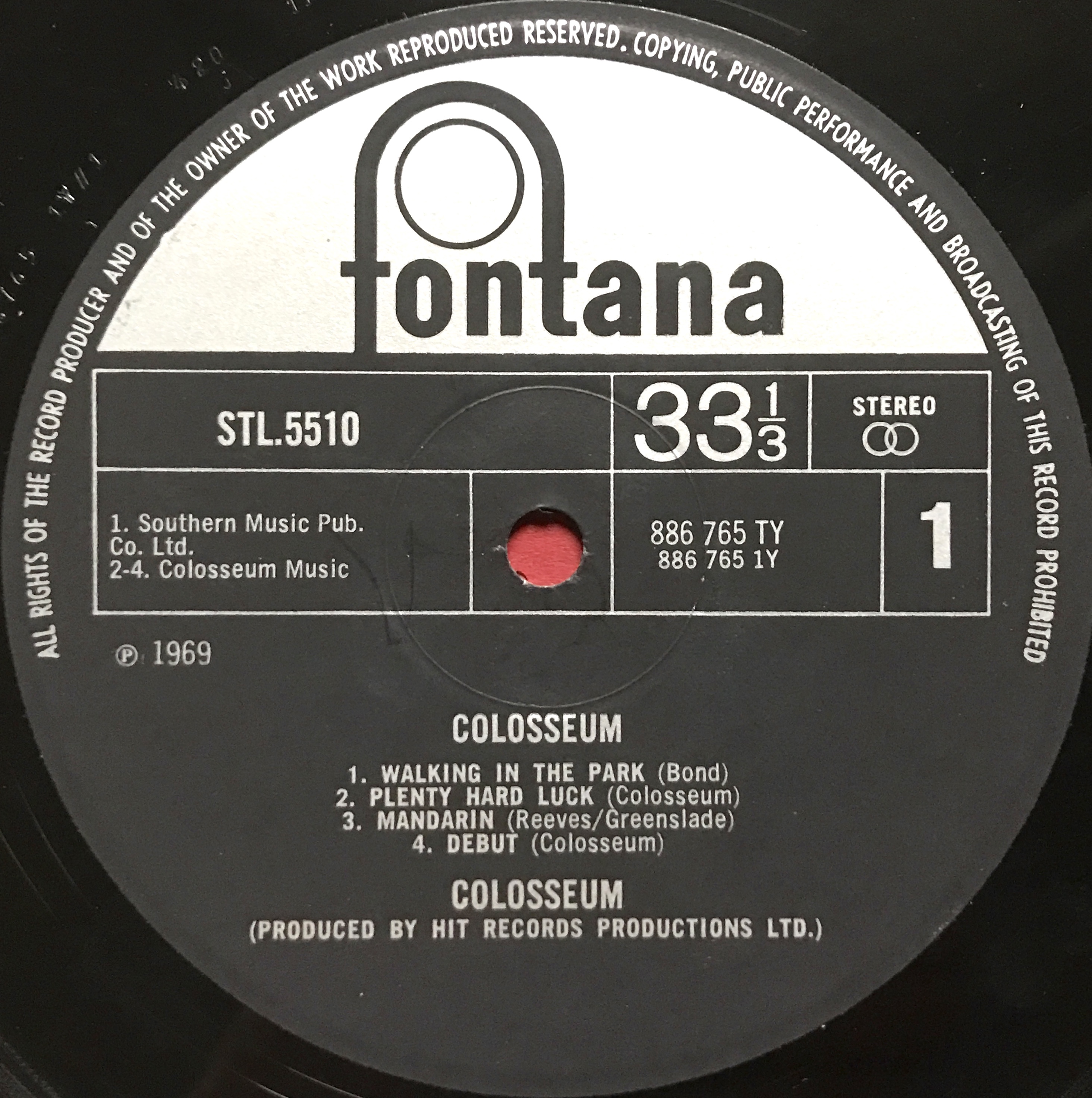 COLOSSEUM - Those who are about to die.. UK-orig LP 1969 - 4