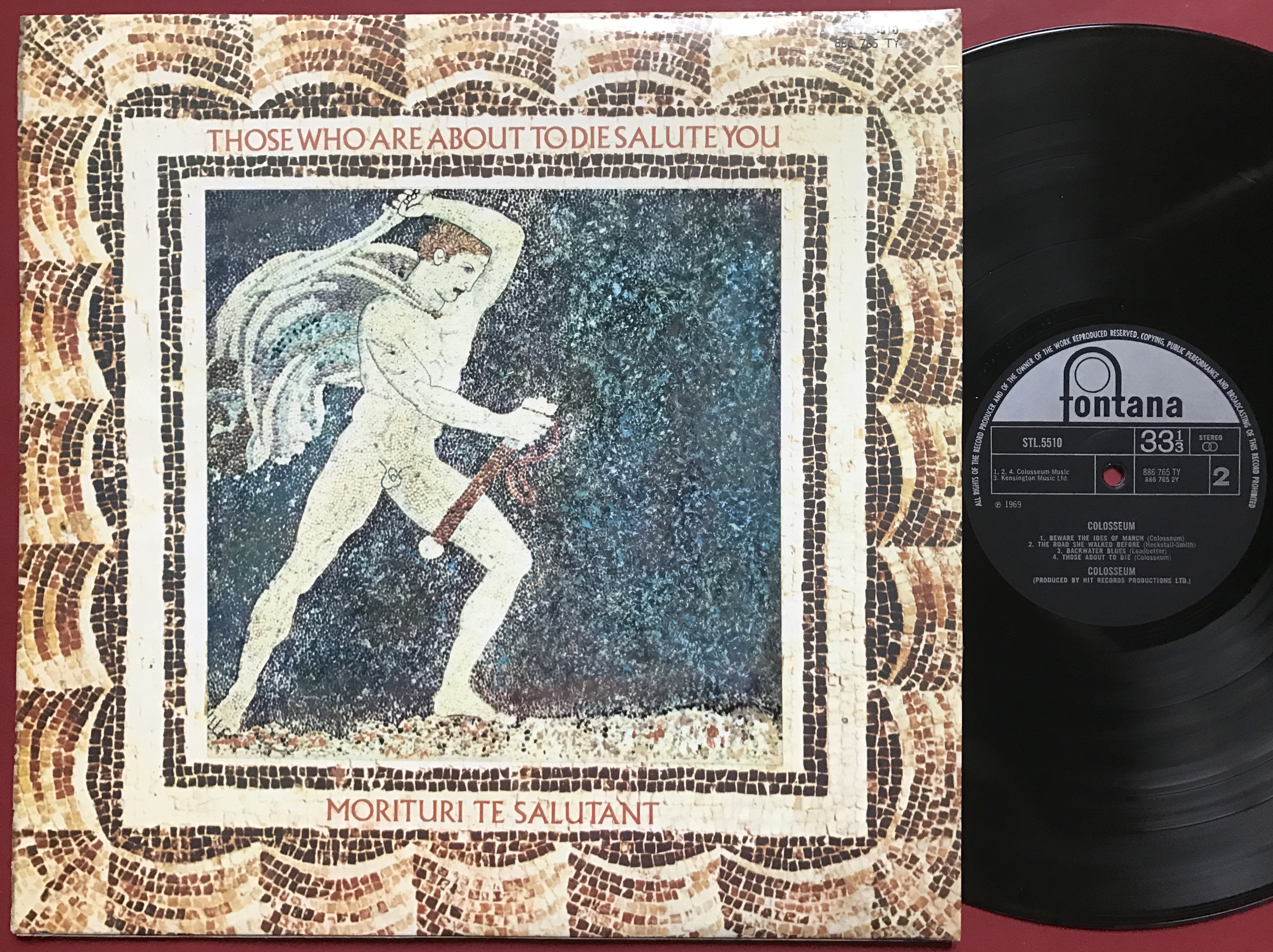 COLOSSEUM - Those who are about to die.. UK-orig LP 1969 - 2