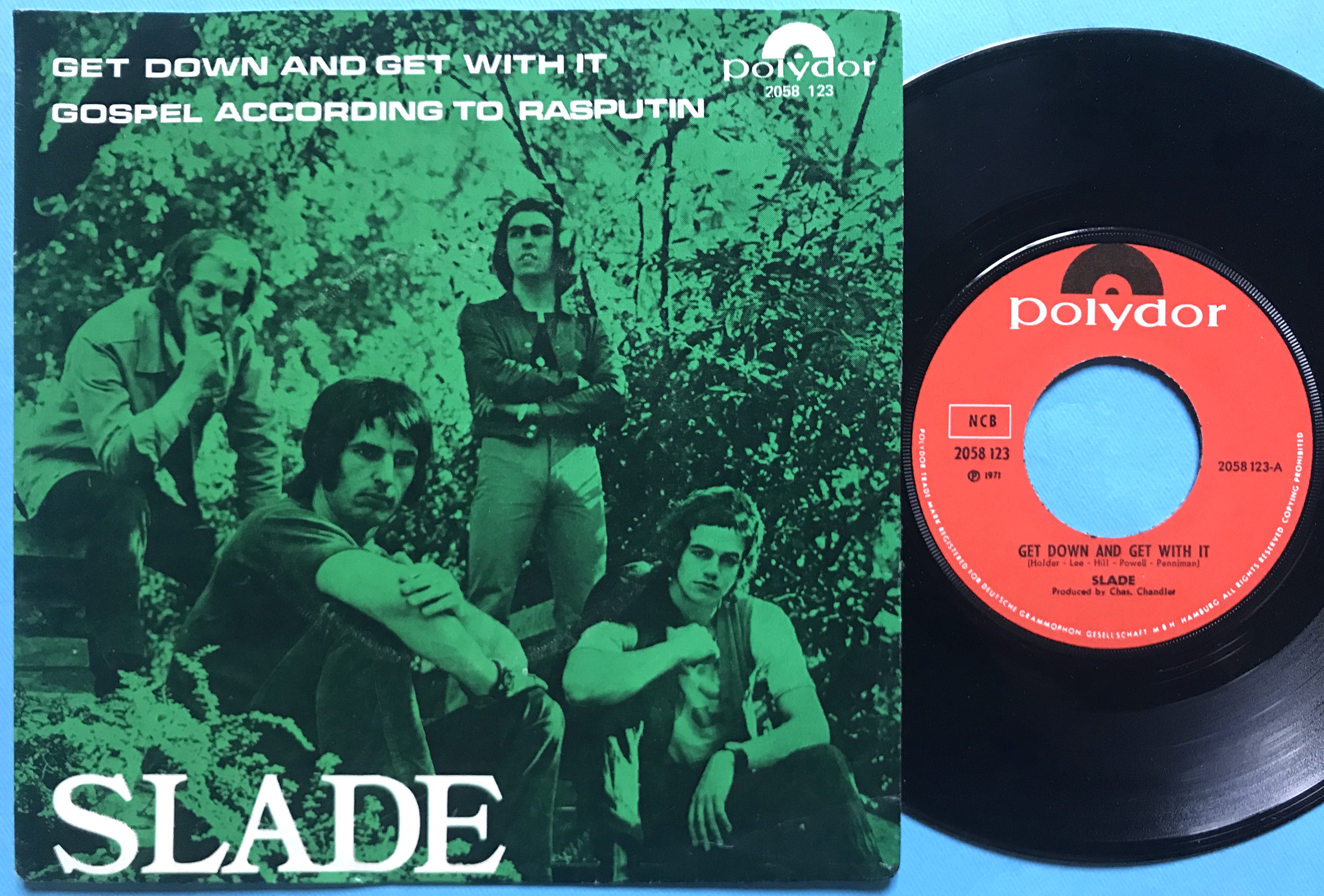 SLADE - Get down and get with it Norsk PS 1971