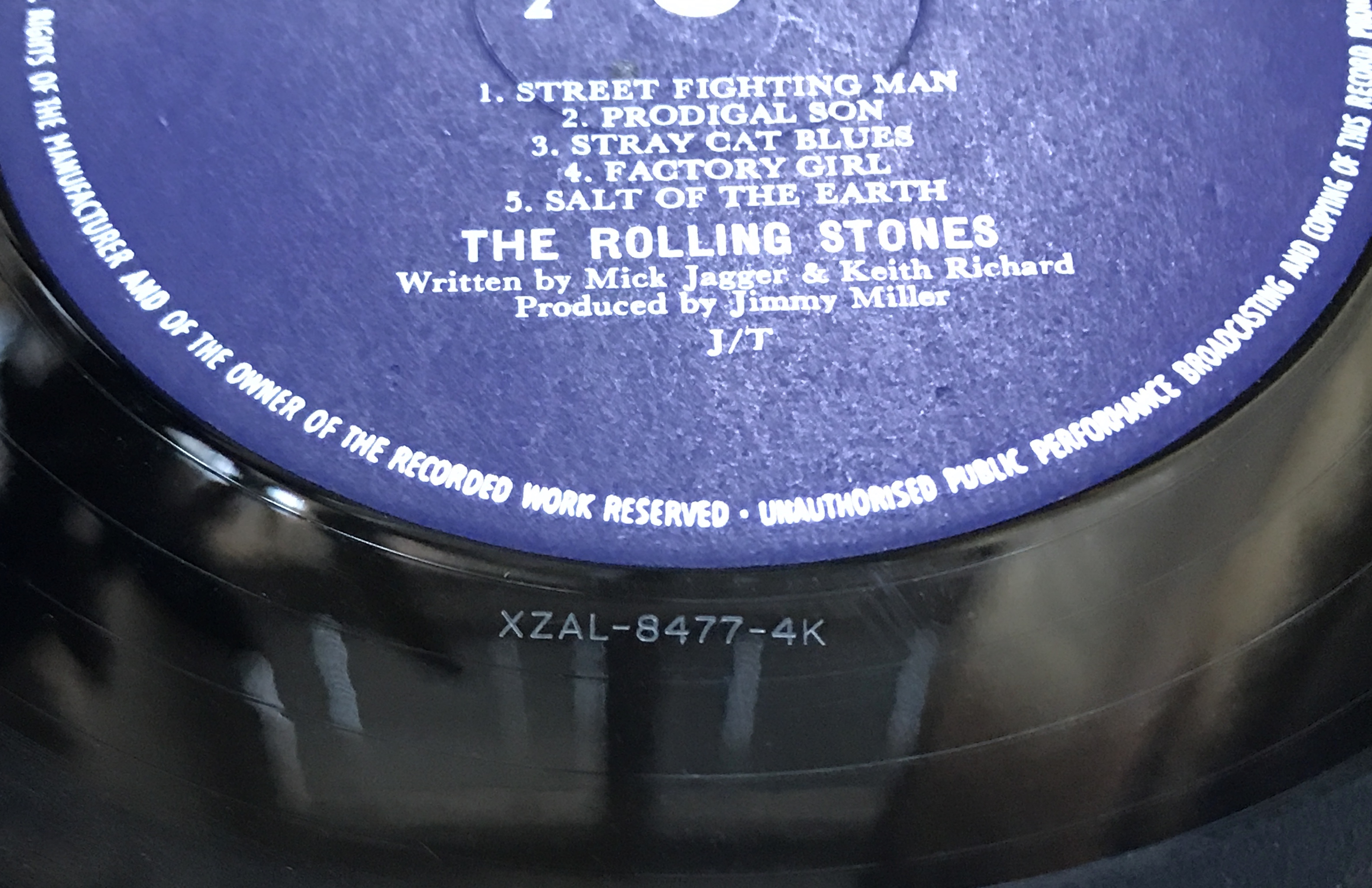 ROLLING STONES - Beggars Banquet UK-orig LONDON EXPORT LP 1968 - 8