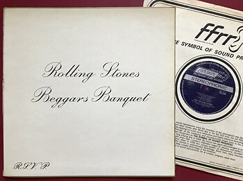 ROLLING STONES - Beggars Banquet UK-orig LONDON EXPORT LP 1968