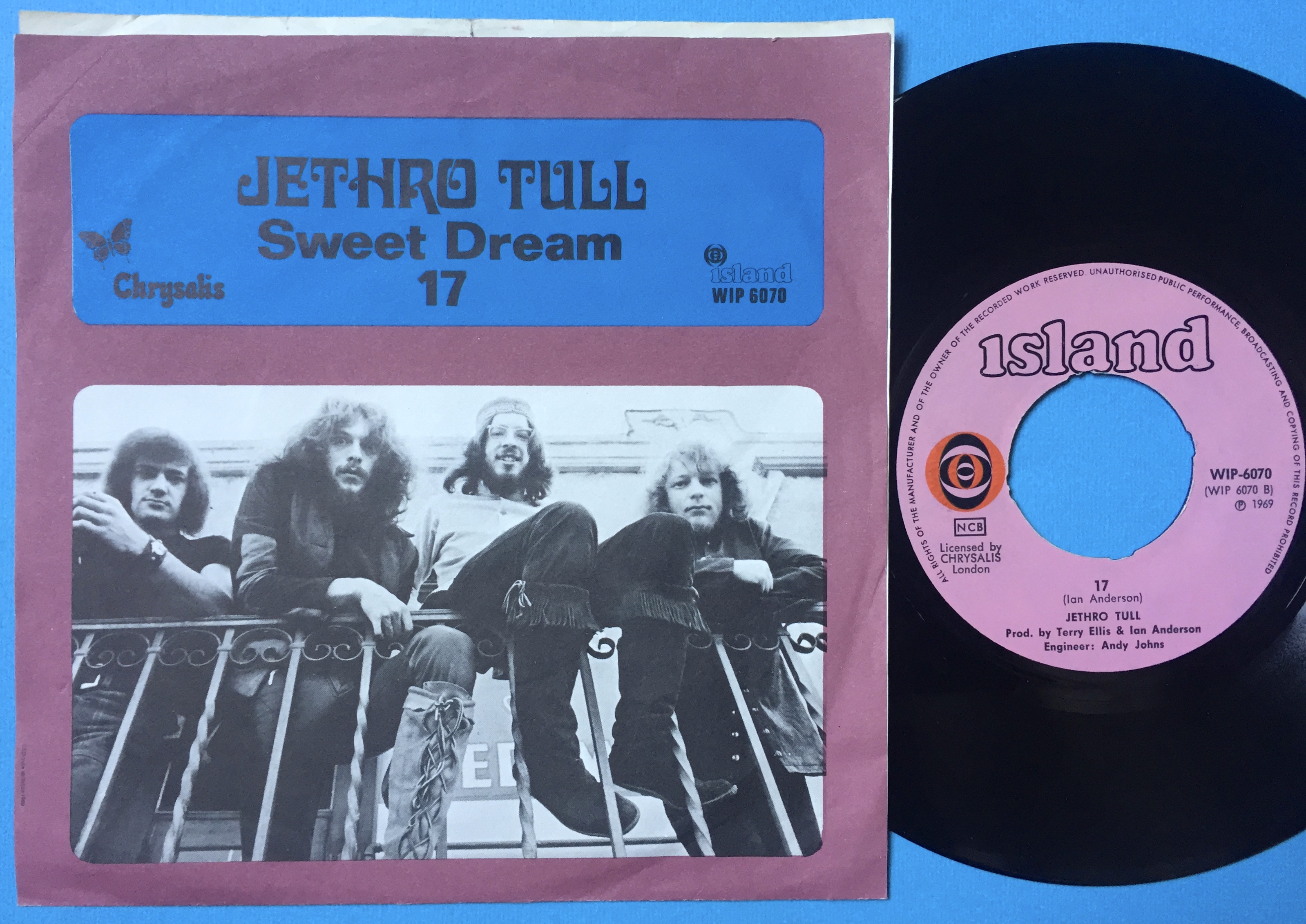 JETHRO TULL - Sweet dream Swe PS 1969 - 2