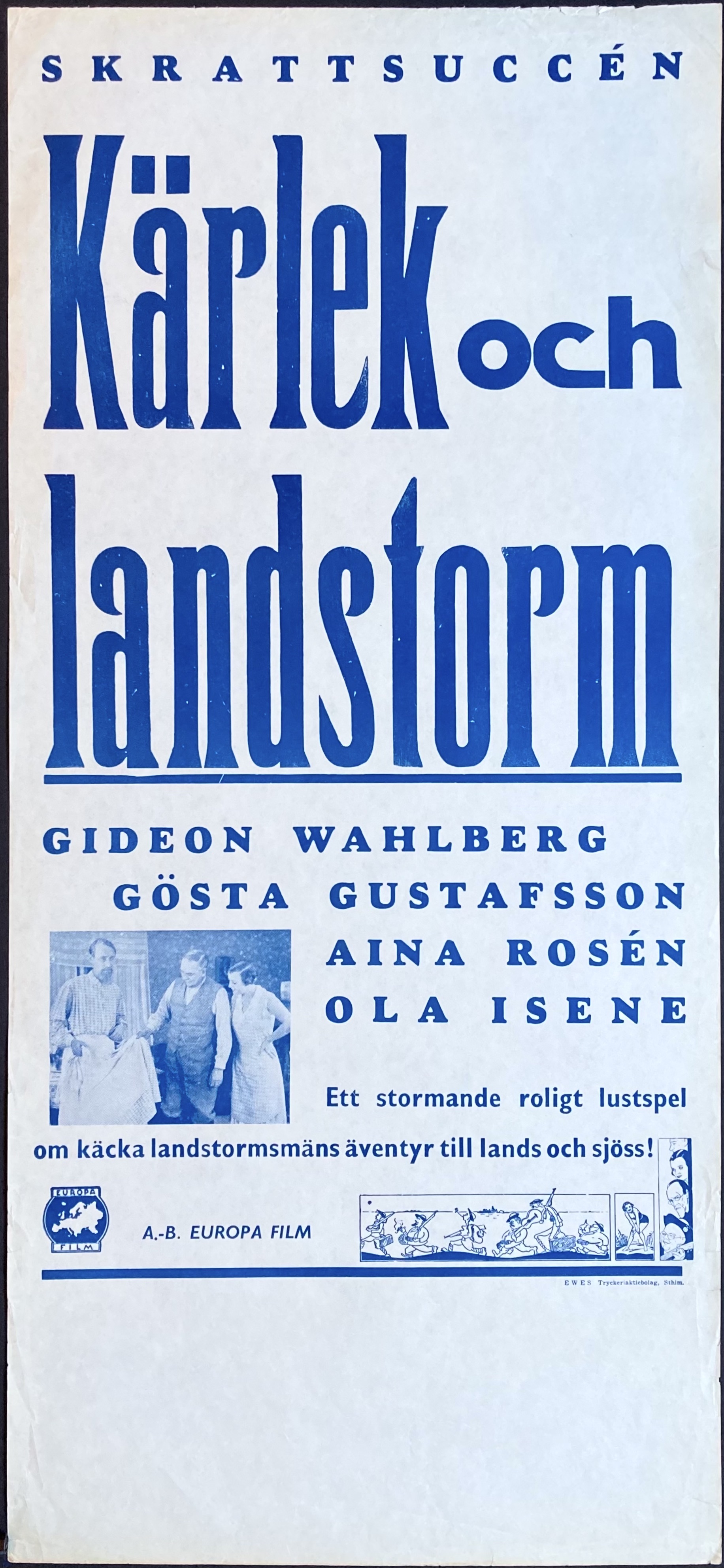 KÄRLEK OCH LANDSTORM (1931)