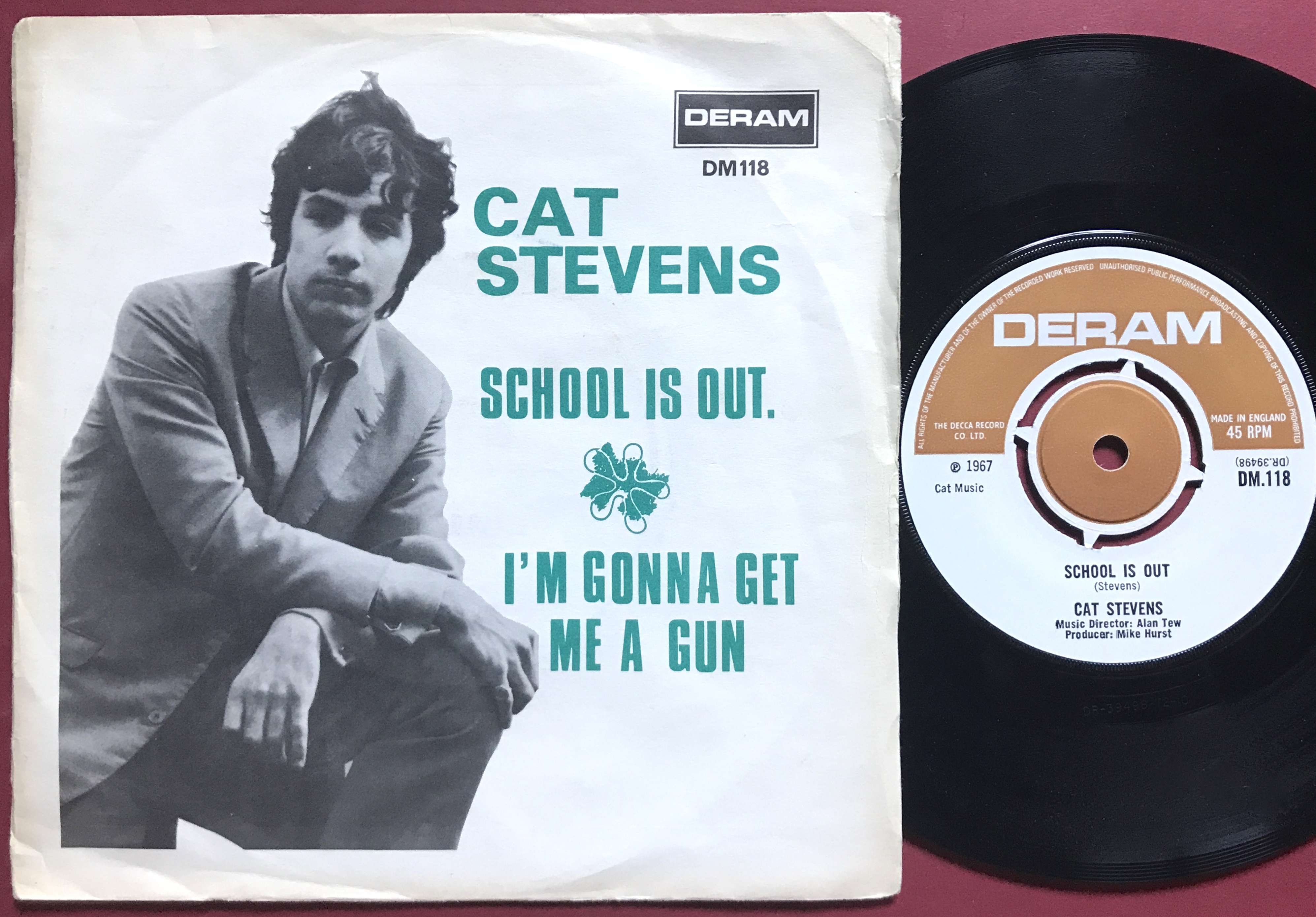 CAT STEVENS - School is out Swe PS 1967