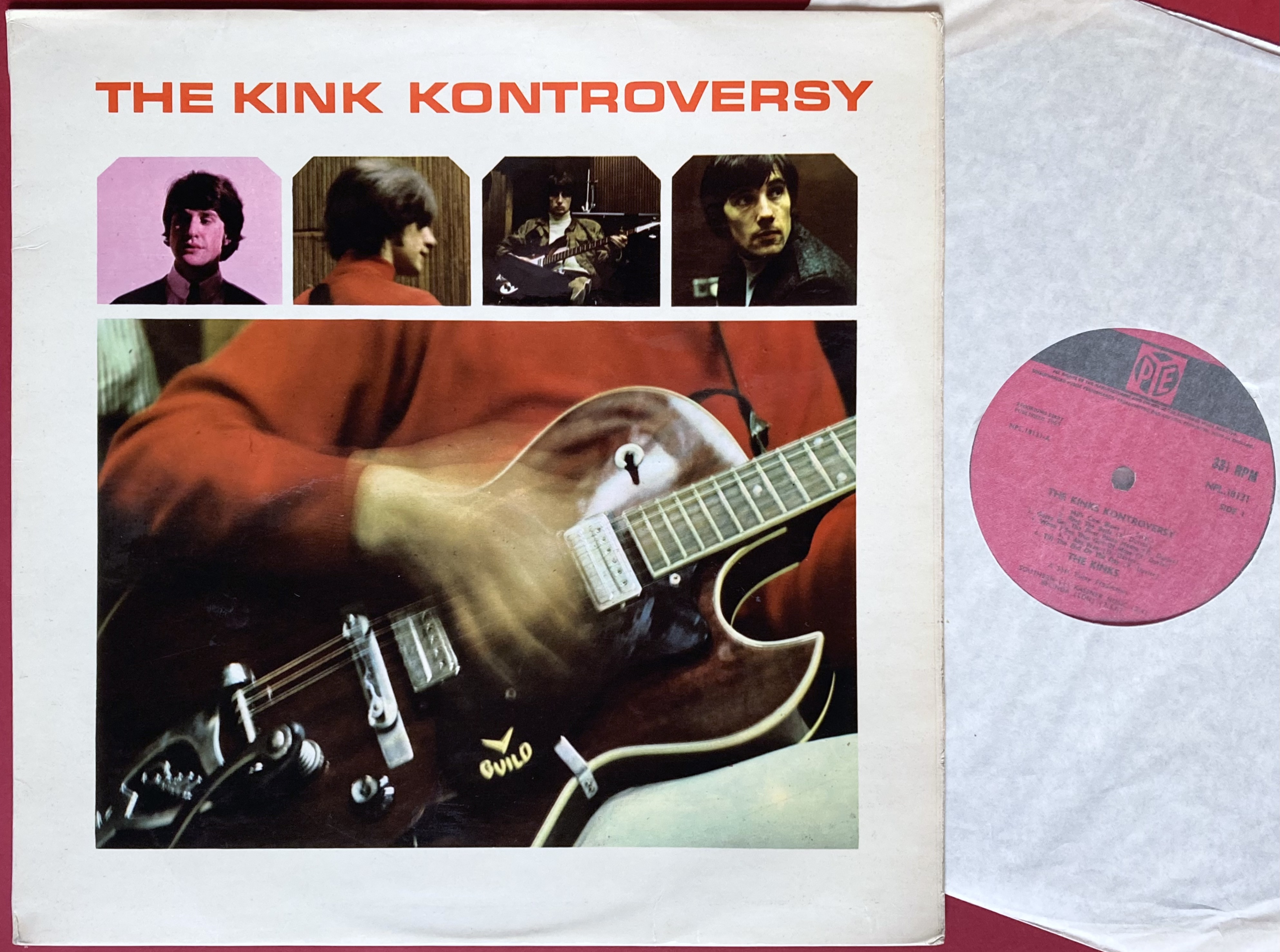 Nostalgipalatset Kinks Kink Kontroversy Uk Orig Lp