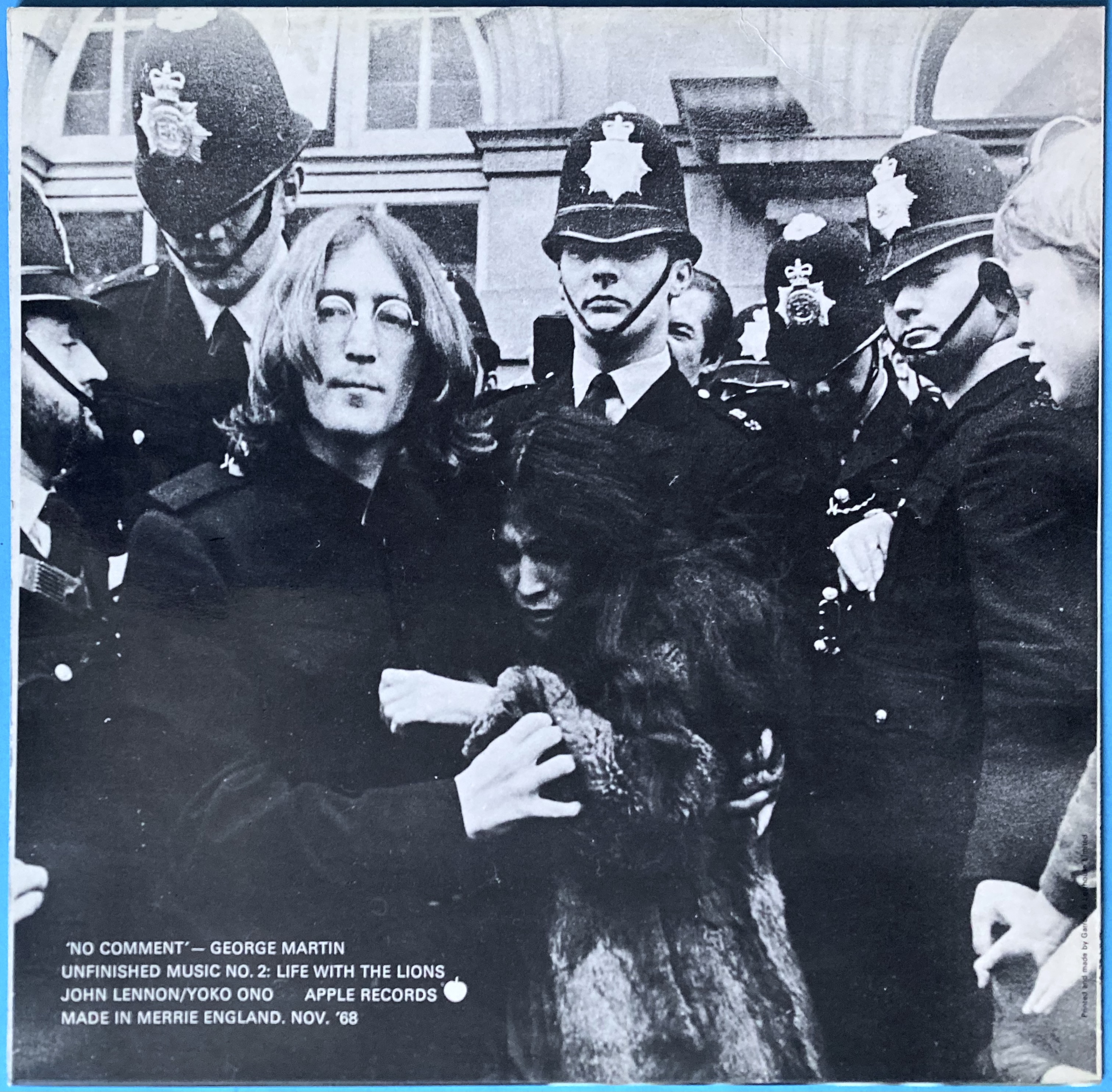  JOHN LENNON & YOKO ONO - Life with the lions UK LP 1969 - 3