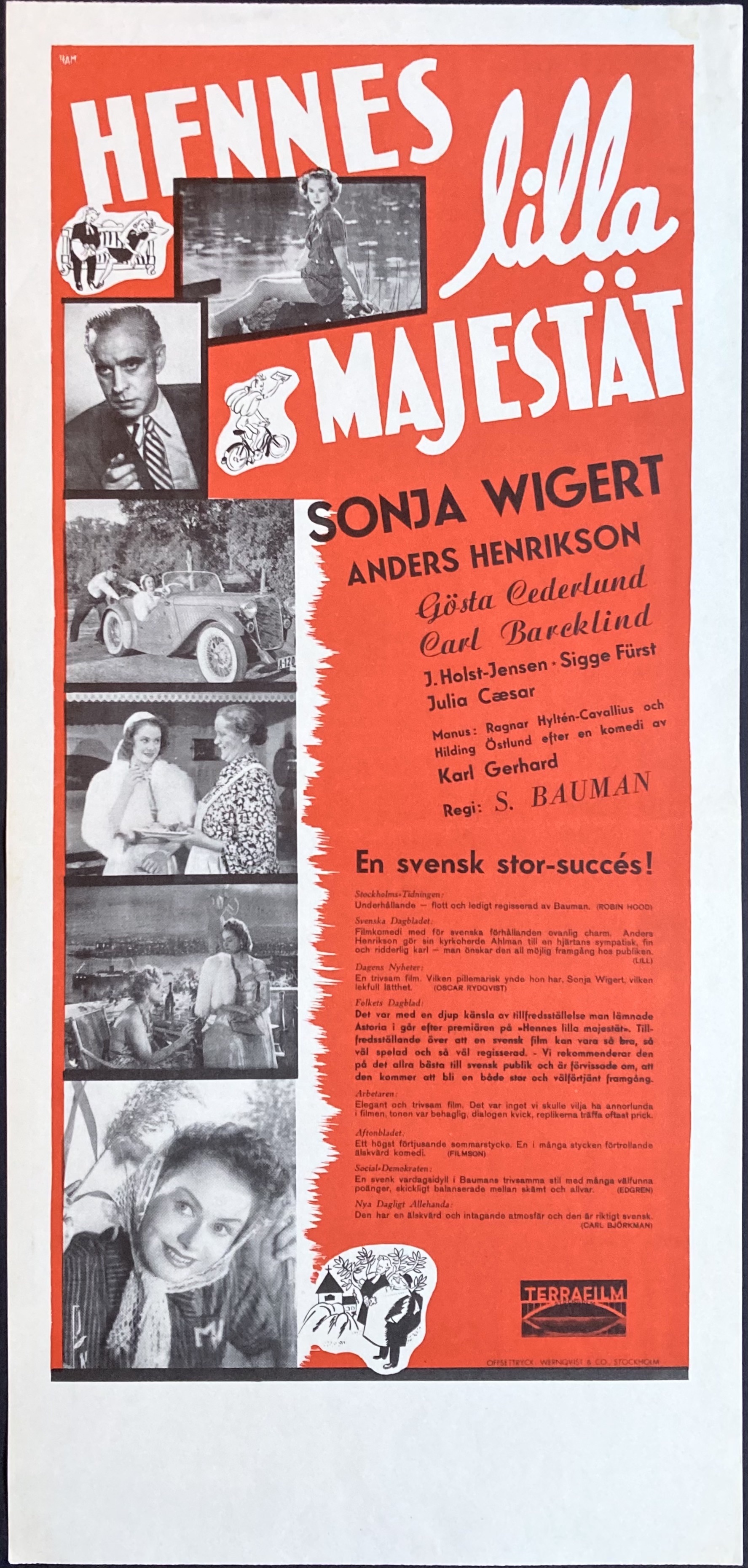 HENNES LILLA MAJESTÄT (1939)