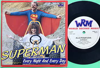 ALLA PUGATJOVA - Superman Swe PS 1985