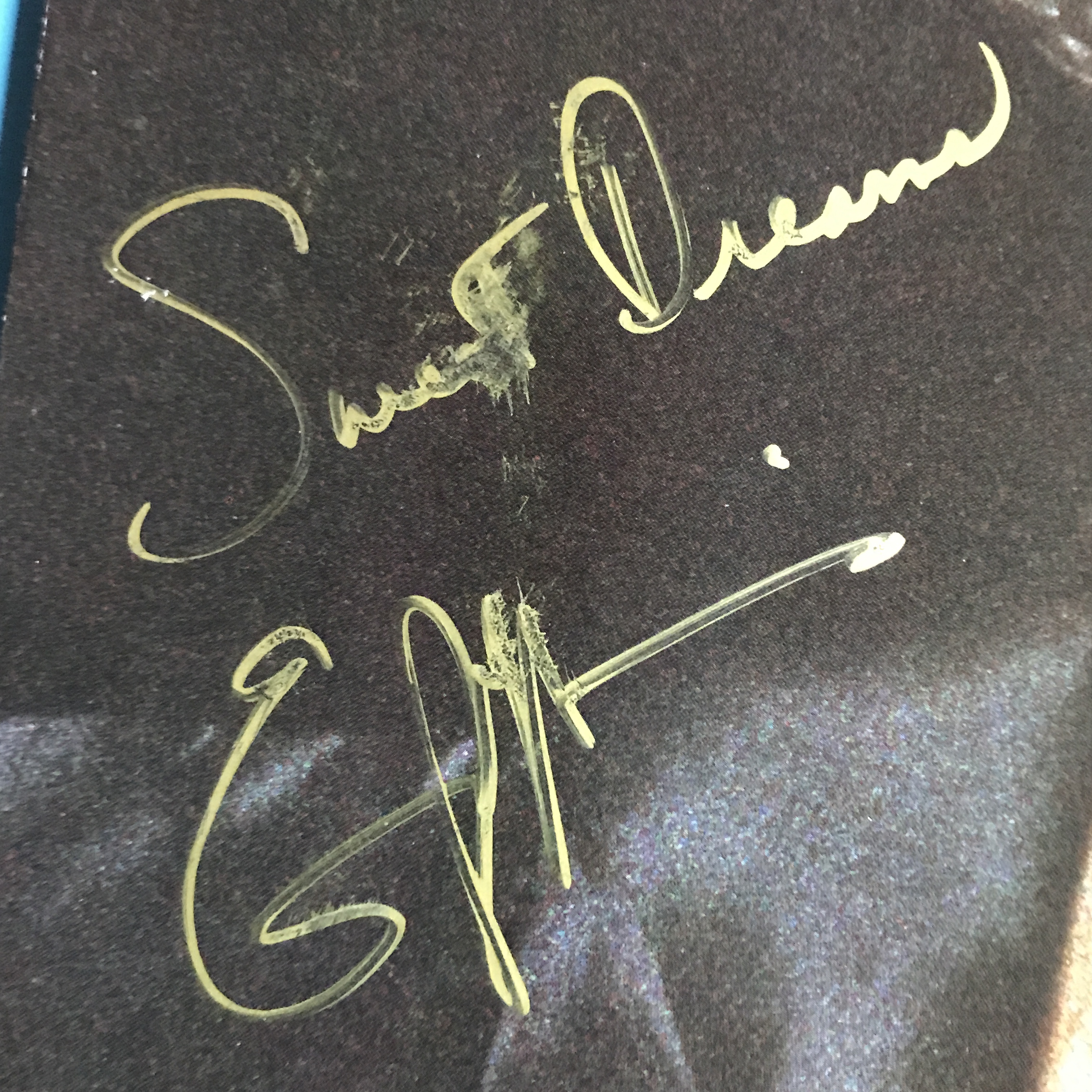 EMMYLOU HARRIS - Thirteen SIGNERAD LP 1986 - 2