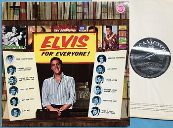 ELVIS PRESLEY - Elvis for everyone! Tysk-orig LP 1965