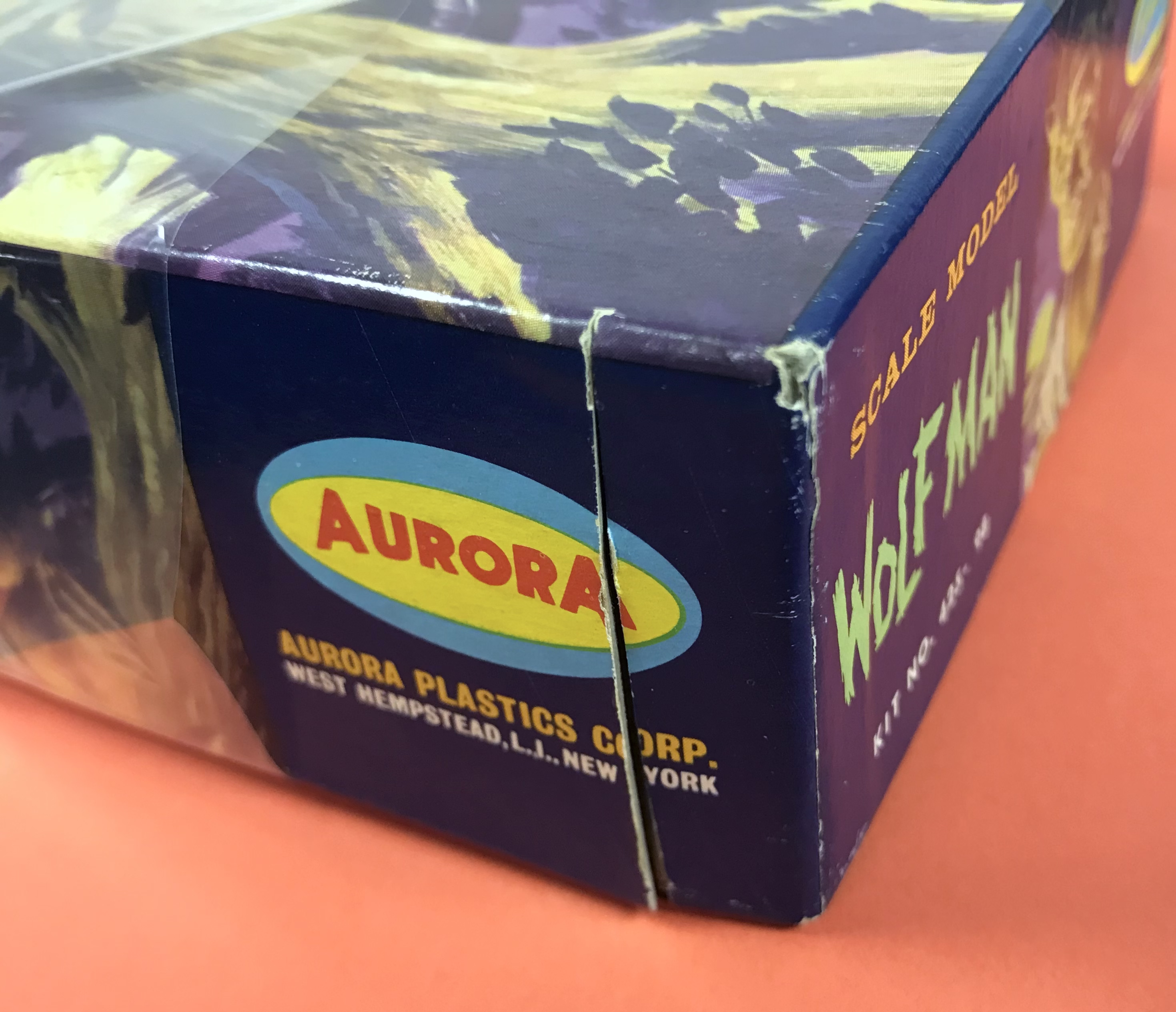 THE WOLF MAN - AURORA plastic assembly kit 1962 - 6