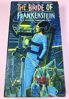 FRANKENSTEINS BRUD - AURORA byggmodell 1965