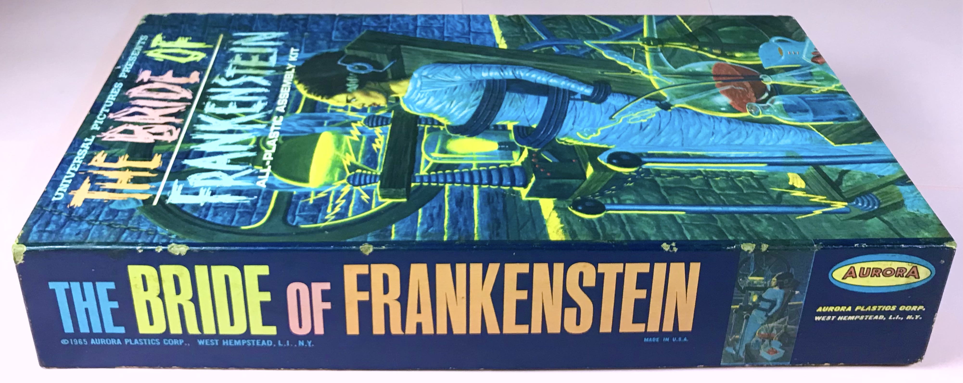THE BRIDE OF FRANKENSTEIN - AURORA plastic assembly kit 1965 - 5