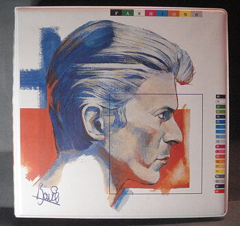 DAVID BOWIE - Fashions 10 UK-orig Pic disc singles set 1982