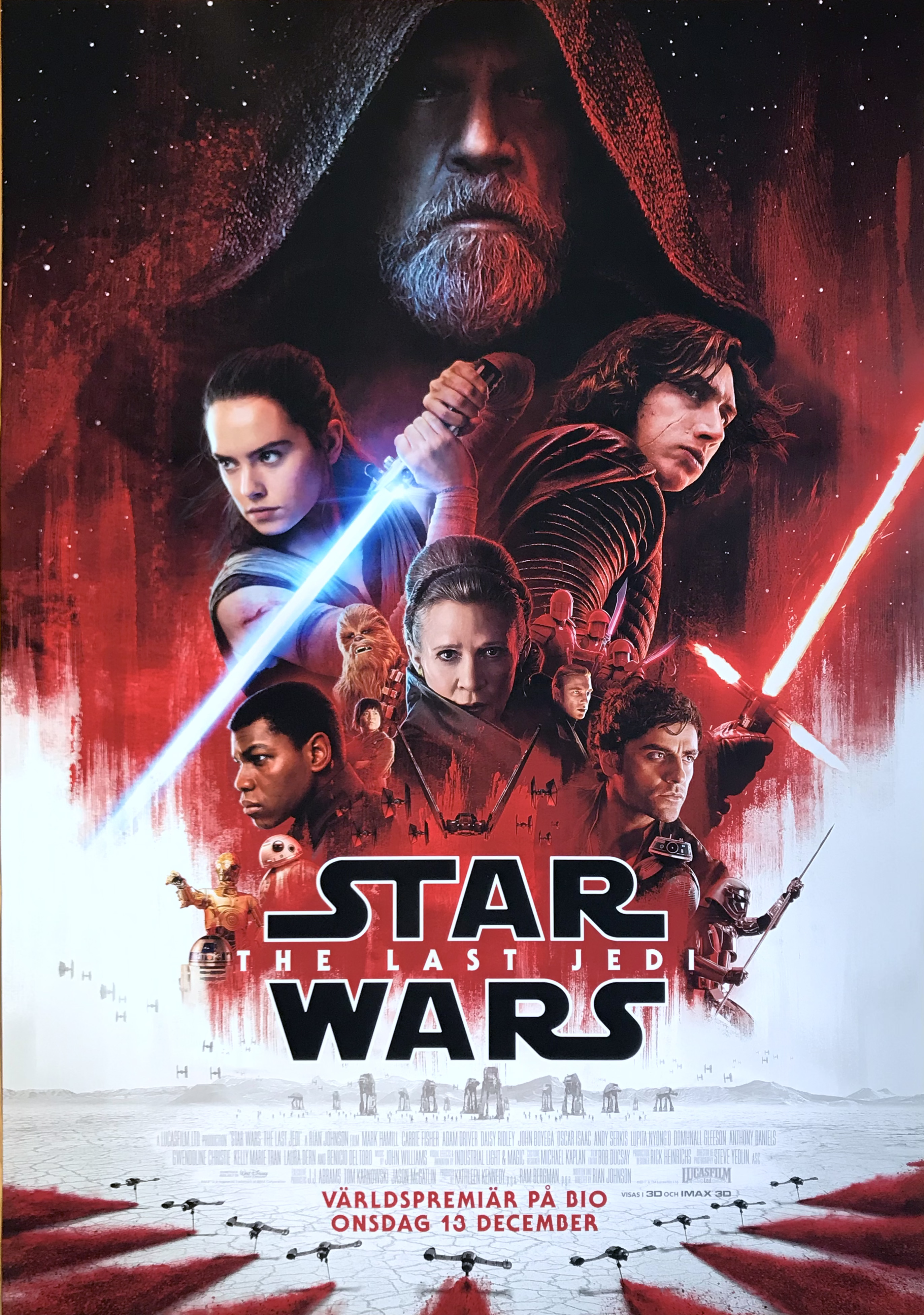 STAR WARS - THE LAST JEDI (2017) 