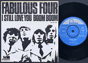 FABULOUS FOUR - I still love you / BOOM BOOM Swe PS 1966
