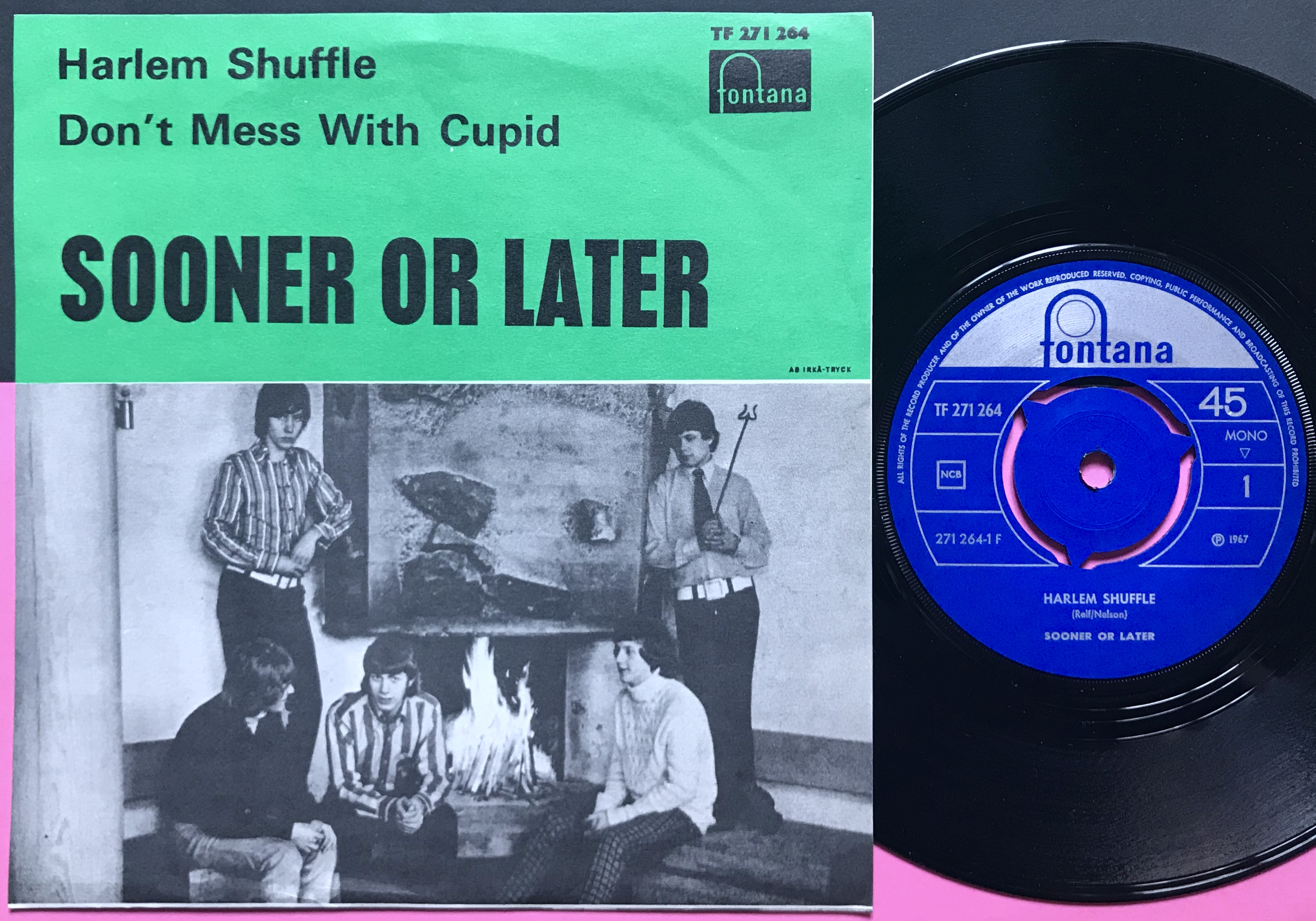 SOONER OR LATER - Harlem shuffle Swe PS 1967