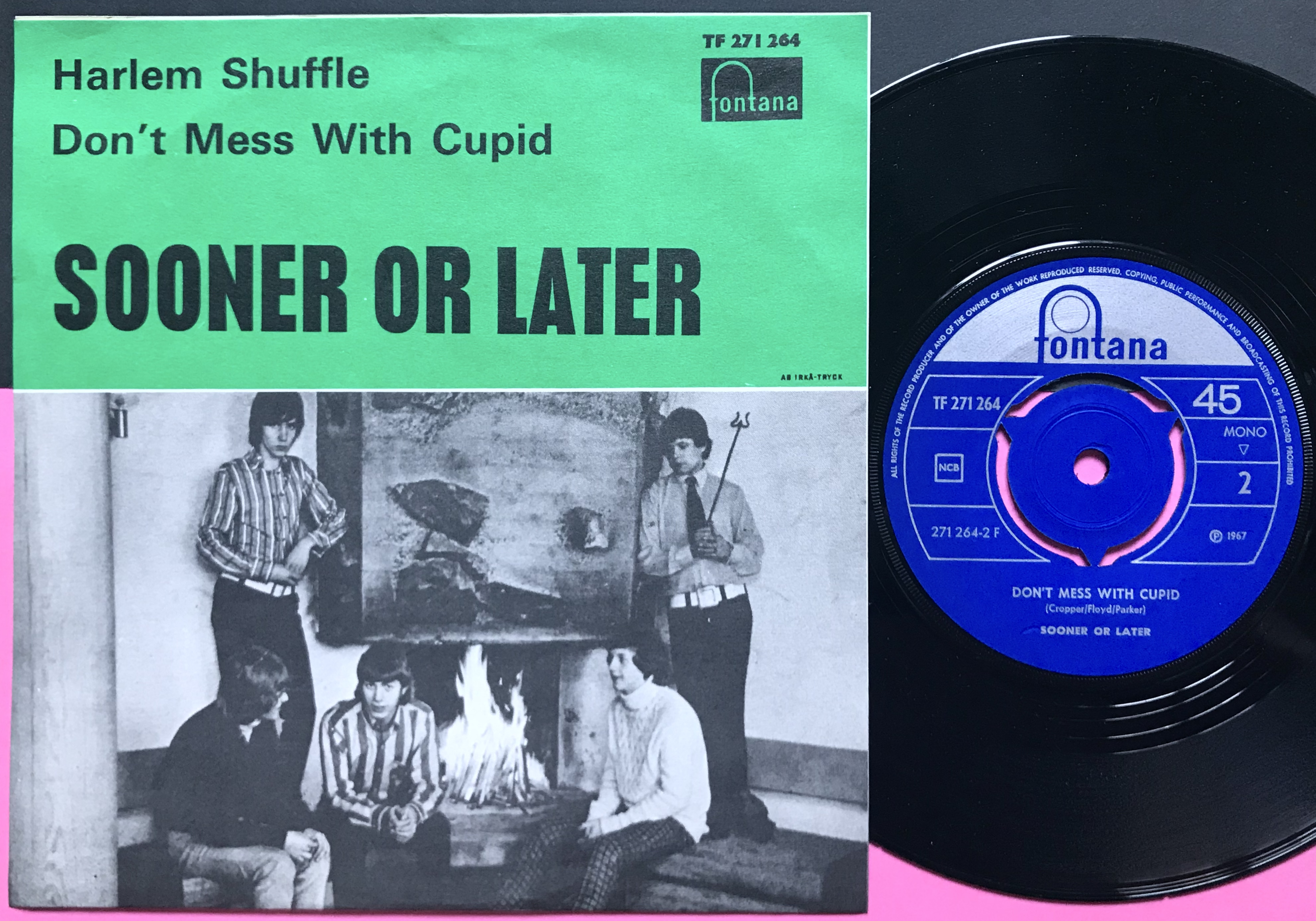 SOONER OR LATER - Harlem shuffle Swe PS 1967 - 2