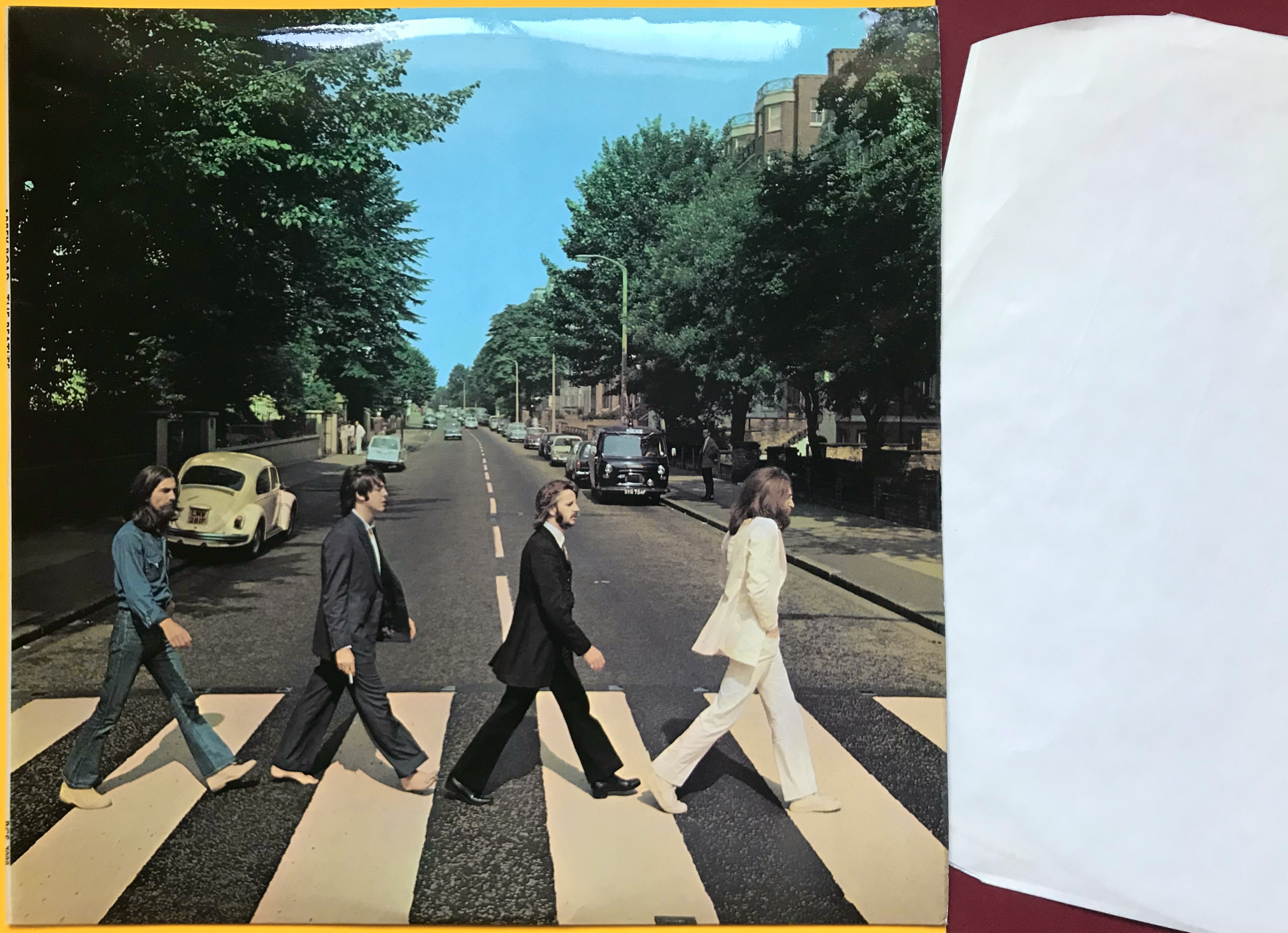Nostalgipalatset - BEATLES - Abbey road UK LP 1969