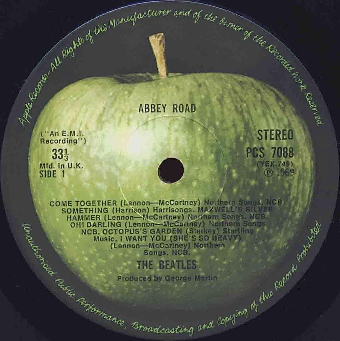 BEATLES - Abbey road UK LP 1969 - 4
