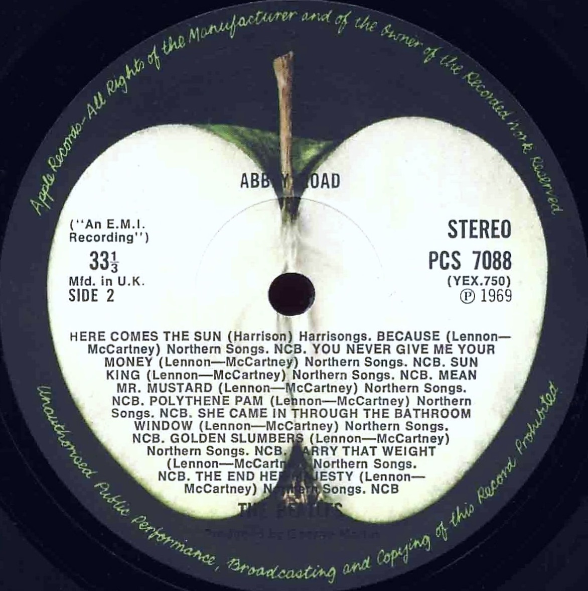 BEATLES - Abbey road UK LP 1969 - 5
