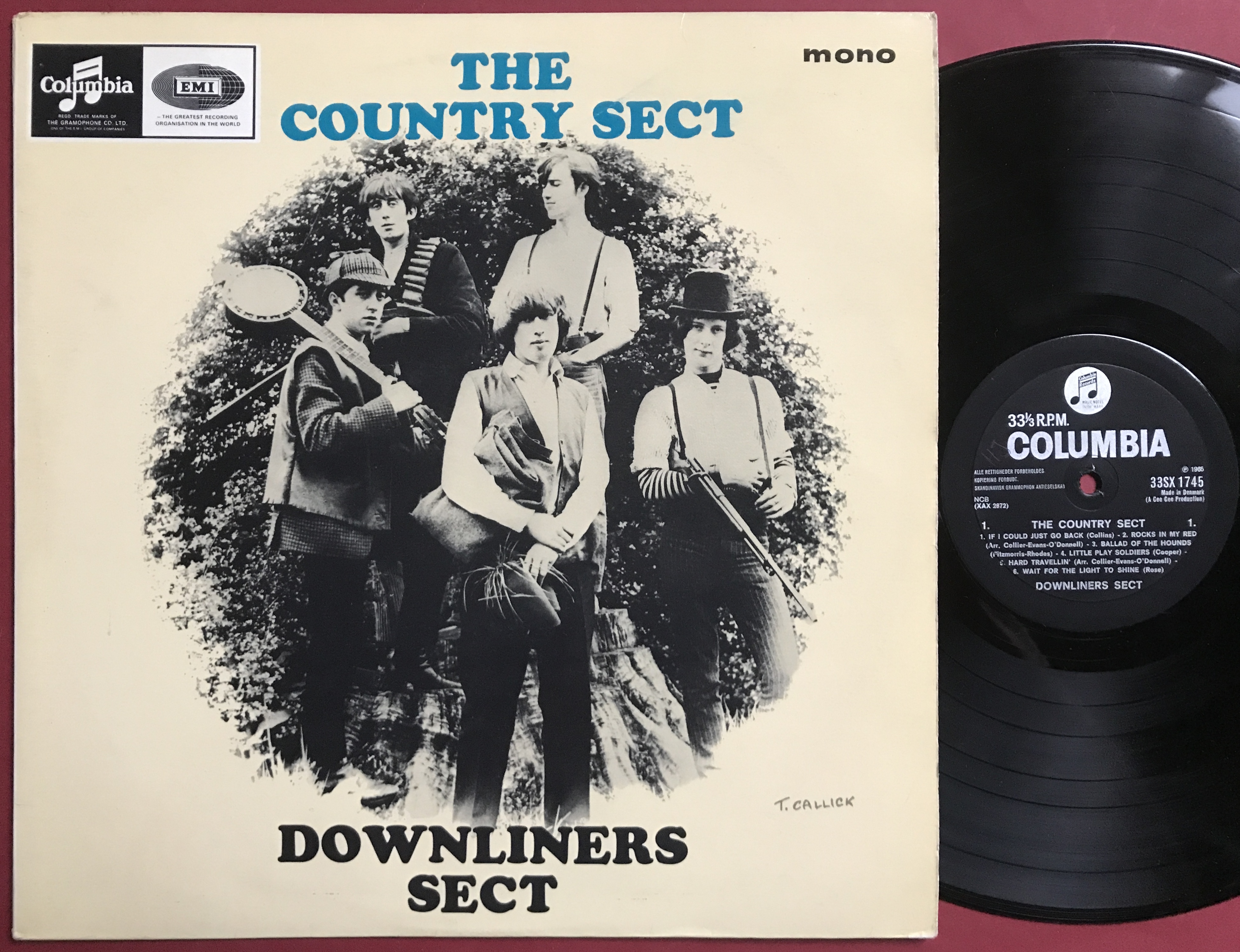 DOWNLINERS SECT-The Country Sect (UK Orig.Mono LP/CFS) - レコード