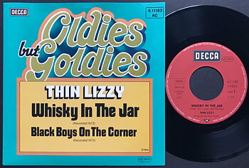THIN LIZZY - Whisky in the jar Tysk AS 1978